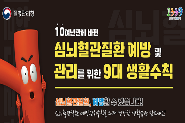 심뇌혈관질환예방수칙과 OX퀴즈, 질병관리청 3