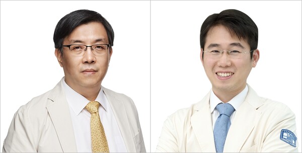 (왼쪽부터) 이비인후과 김수환, 김도현 교수