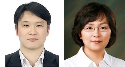 (왼쪽부터) 차의과학대학교 약학과 김석호 교수와 최현진 교수