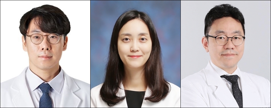 (왼쪽부터)중앙대광명병원 오윤환, 제주대병원 박정하, 보라매병원 오범조 교수
