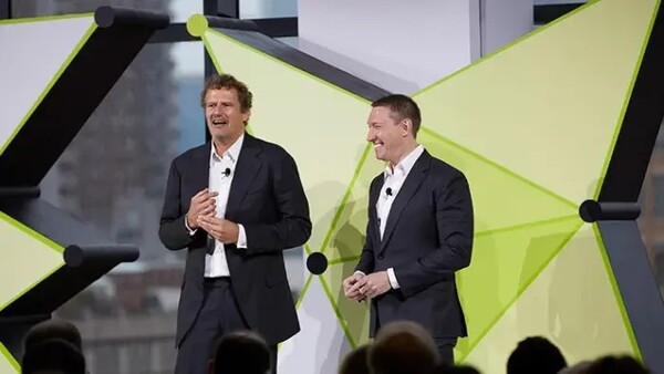 (오른쪽부터) 메디데이터를 설립한 글렌 드 브리스와 타렉 셰리프