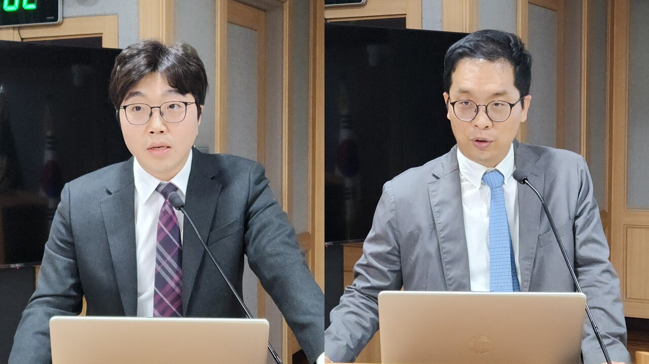 (왼쪽부터)강남성심병원 박현진 교수, 고대안암병원 강민석 교수