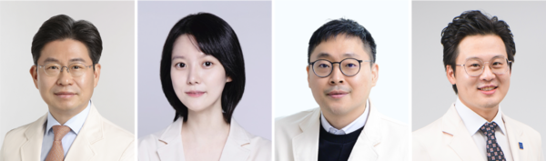 (왼쪽부터)삼성서울병원 김홍관, 강단비, 최기홍, 이정희 교수