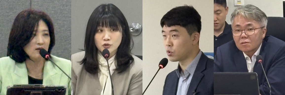 (왼쪽부터) 최보윤 국민의힘 의원, 이슬 원격의료산업협의회 공동회장, 이동한 한국리서치 수석연구원, 성창현 보건복지부 보건의료정책과장