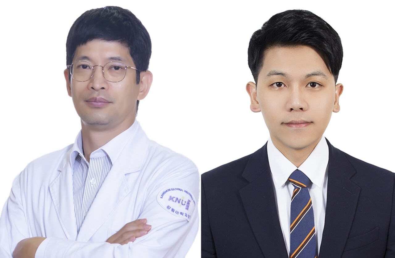 (왼쪽부터)강원대병원 김우진
