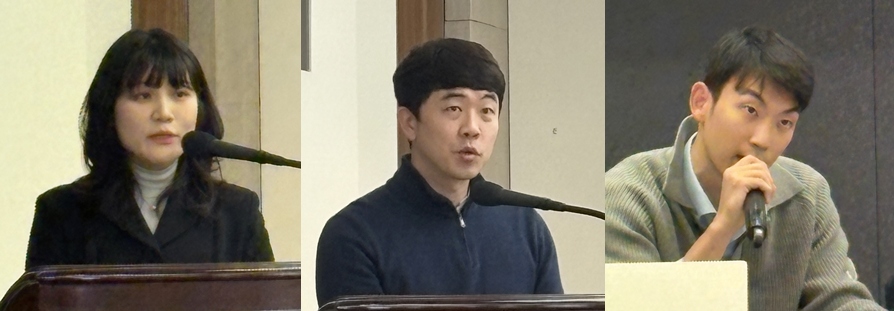 (왼쪽부터)원격의료산업협의회 이슬 공동회장, 한국리서치 이동한 수석연구원, 닥터나우 정진웅 대표