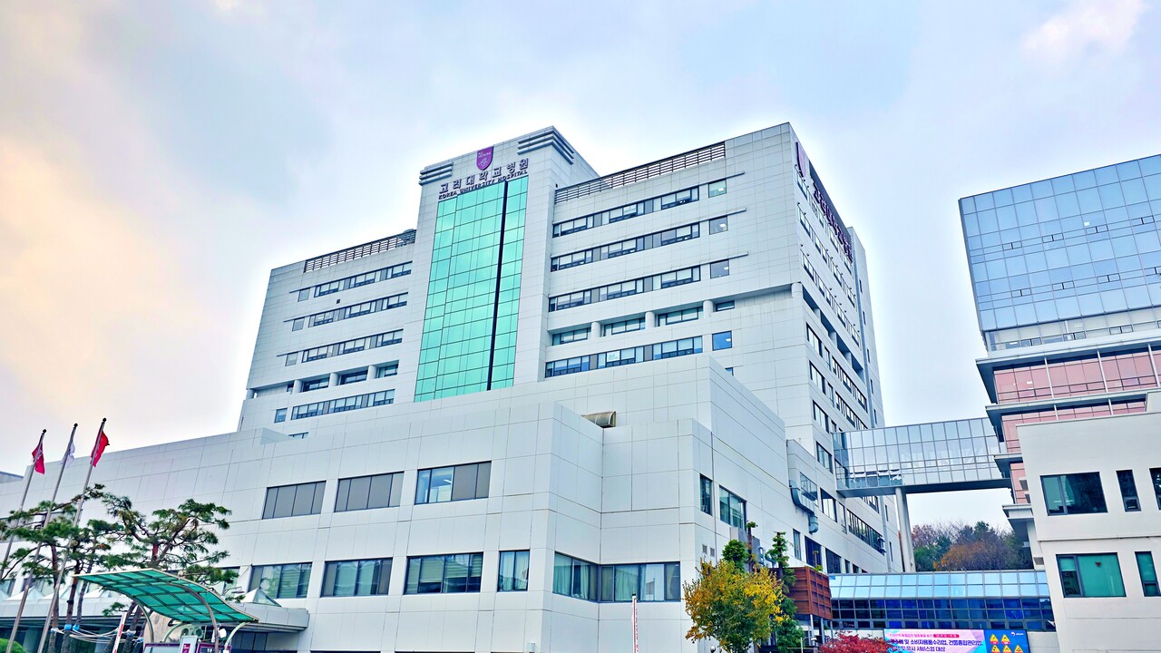 고대안산병원 전경