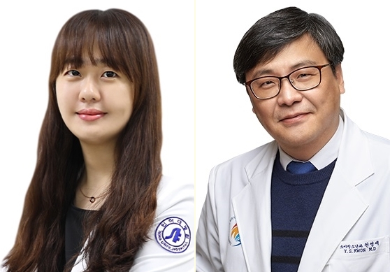 <strong>인하대병원 소아청소년과 손혜준 교수(왼쪽), 권영세 교수(오른쪽)</strong><br>