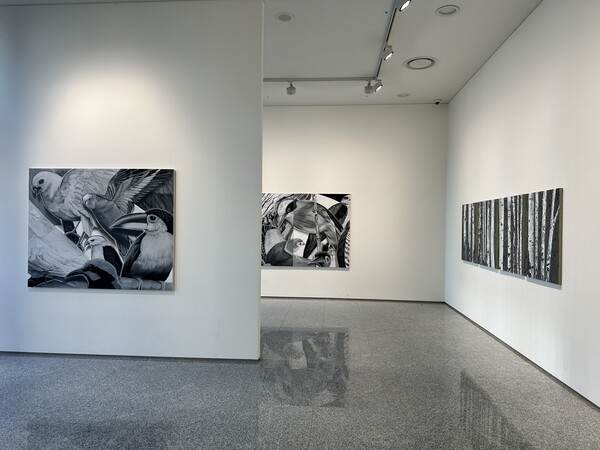 장면의 숲 전시장/사진=안국약품